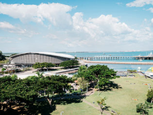 Swim in Darwin's free lagoon