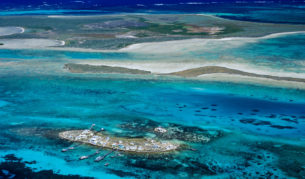 abrolhos islands coastline