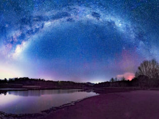 Lake Canobolas at night - Jenny Davidson