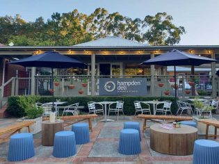 Exterior of Hampden Deli Dining in Kangaroo Valley