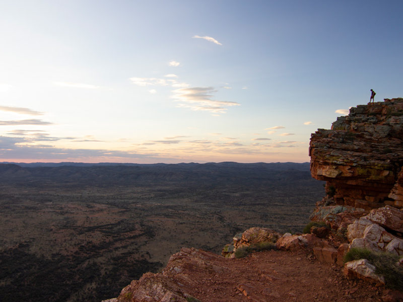 Alice Springs surrounds as seen from above