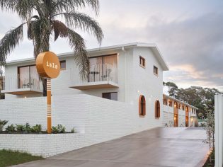 the property exterior of The Isla, Batemans Bay accommodation