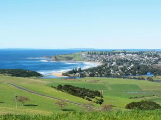 Views of Werri Beach in Gerringong