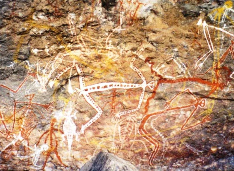 Rock art at Anbangbang