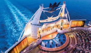 Aqua Theatre, Symphony of the Seas, Royal Caribbean Cruise Lines
