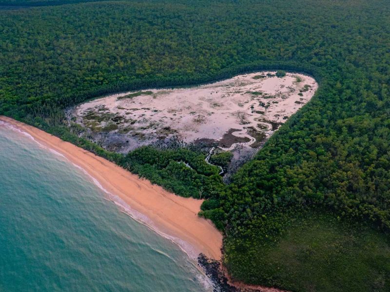 lush greenery and powdery beach, Tiwi Island Retreat